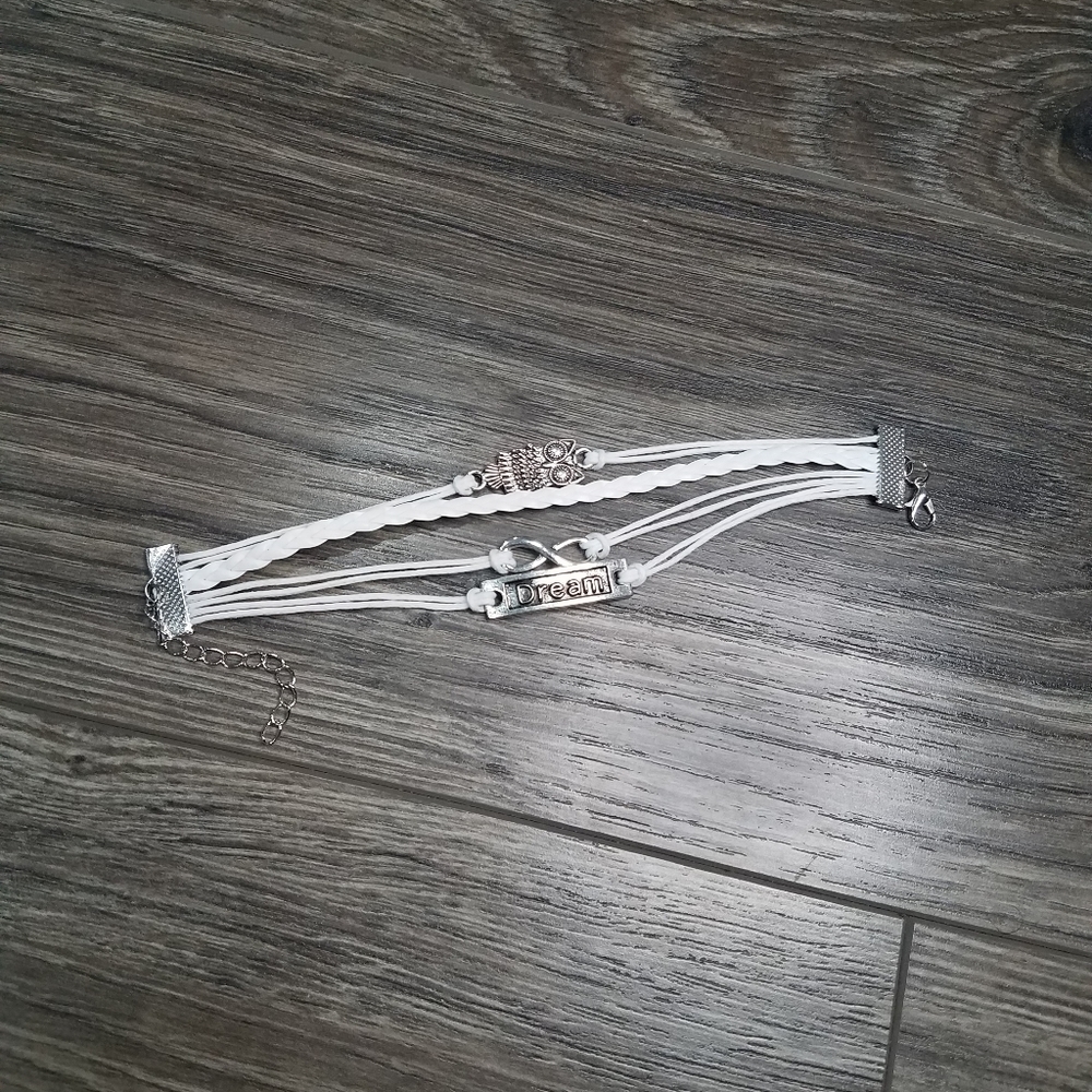 𝅺MULTI band fashion leather bracelet - Picture 3 of 3